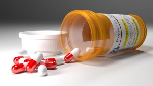 Illustration of a PillBottle which is a bottle in which medication/pills are stored. We think of pills treating diseases in our body. Likewise the "prescription" for the torment even beyond our bodies into our souls and spirit is the "word of the Lord". 