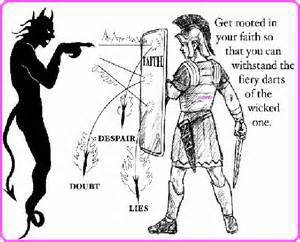 SUBMIT to GOD.Resist the Devil and he will flee. As a believer (submitted to God), you are armed with the Word of God, equipped with the spirit of the Lord and fully robed in the wholesomeness of salvation to RESIST the TAUNTINGS of the enemy
